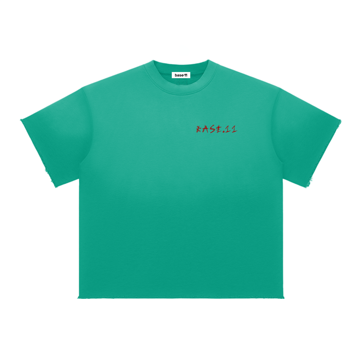 Sun Fade Raw Edge T-Shirt